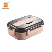 3 Compartment Stainless Steel Leakproof Tiffin Bento Lunch Box With Factory Price