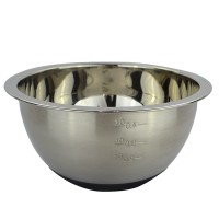 Cheap price customer Logo set stainless steel mixing bowl set with lid